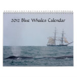 2012 Blue Whales Calendar