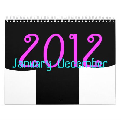2012 Calendar by HappyWaddlez