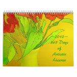 2012 Calendar - 365 Days of Artistic License