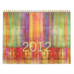 2012 Calendar Abstract Art