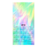 2012 Calendar Card - pastel Photo Greeting Card