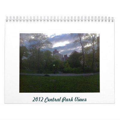 2012 Calendar Central Park by DesignsbyIvy