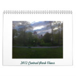 2012 Calendar Central Park