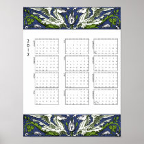 2012 Calendar - Hippocamps posters