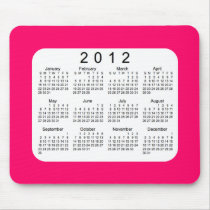 2012 Calendar Mousepads
