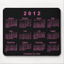 2012 Calendar mousepad