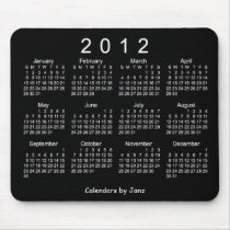 2012 Calendar Mousepad