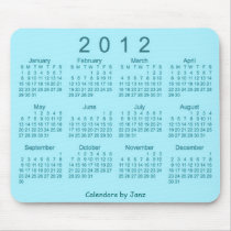 2012 Calendar Mousepad