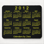 2012 Calendar Mouse Pads
