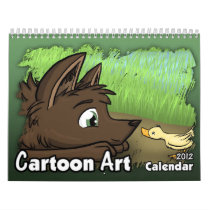 2012 Calendar of Cartoon Art calendars