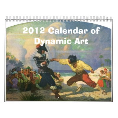 2012 Calendar of Dynamic Art by supergifts