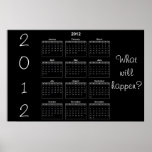 2012 Calendar Poster
