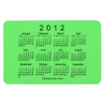 2012 Calendar Magnets