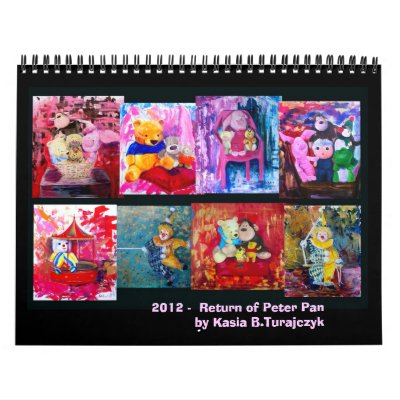 2012 Calendar- Return of Peter Pan by kasiamuminek