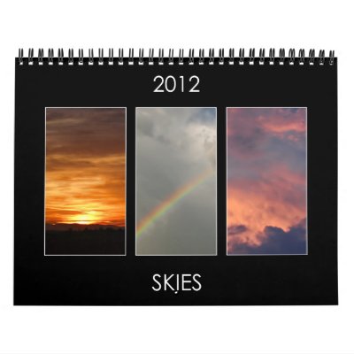 2012 Calendar: Skies (US holidays) by MarinaDesign