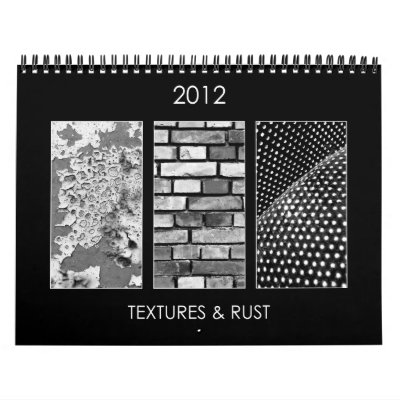 2012 Calendar: Textures&Rust by MarinaDesign