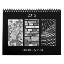 2012 Calendar: Textures&Rust