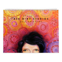 2012 Calendar the Art of Ale Diaz Studios calendars