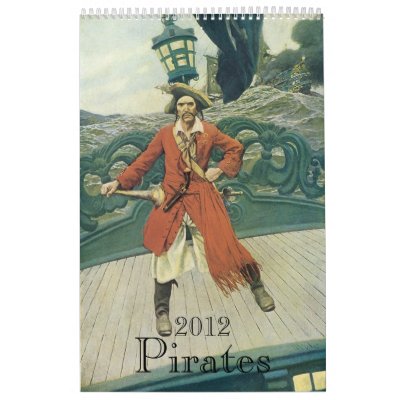 2012 Calendar, Vintage Pirates! 2012 Calendar, Vintage Pirates!