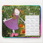2012_calendar with funny doll mousepads