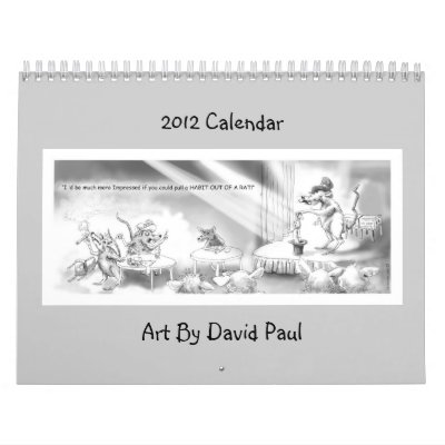 2012 Calendar with Hilarious jokes by davidpauls