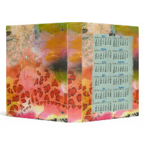 2012 calender binder