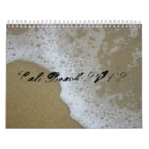 2012 calender, Cali Beach Calendar