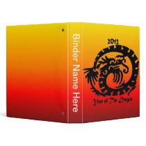 2012 Chinese New Year Dragon Binders