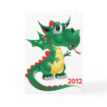 2012 Chinese New Year, The Year of The Dragon Card