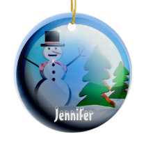 2012 Christmas Snow Globe Ornament