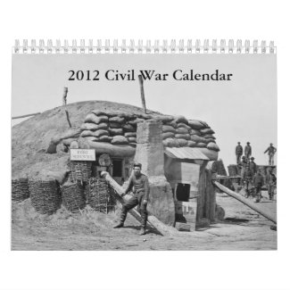 2012 Civil War Calendar calendar