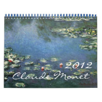 2012 Claude Monet Impressionism Calendar