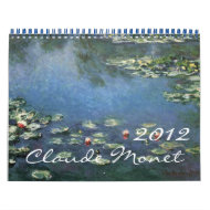 2012 Claude Monet Impressionism Calendar calendar