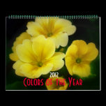 2012 Colors of the Year calendars
