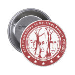 2012 Committee to Re Elect Barack Obama Pin