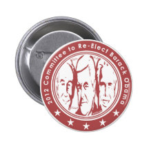 2012 Committee to Re Elect Barack Obama Pin