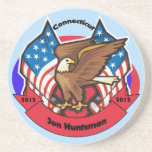 2012 Connecticut for Jon Huntsman Coaster