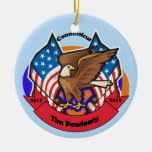 2012 Connecticut for Tim Pawlenty Christmas Tree Ornaments