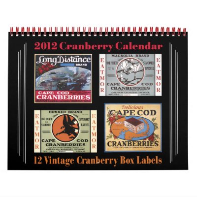 2012 Cranberry Calendar 2012 Cranberry Calendar