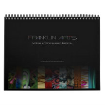 2012 Digital Abstract Art Calendar