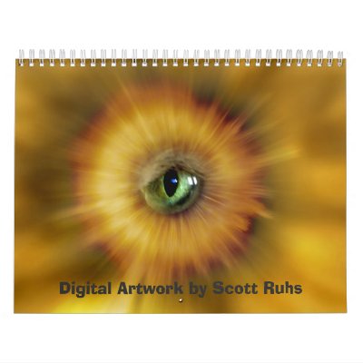 2012 Digital Artwork Calendar by sruhs