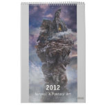 2012 Digital Surreal & Fantasy Art - Wall Calendar