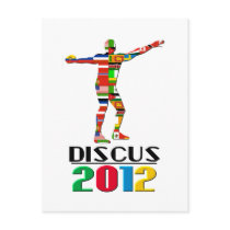 2012: Discus postcards by nakedzealot 2012: Discus postcards