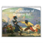 2012 Dynamic Art Calendar