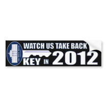2012 Election - Take Back The Key Bumper Stickers