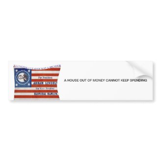 2012 Elections bumber sticker Bumper Sticker
