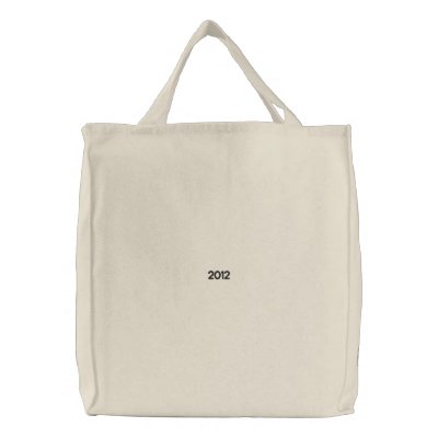 2012 embroidered bag - white by Aimee7575