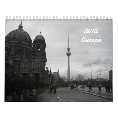 2012 Europe Wall Calendars by OmNomNomnivore