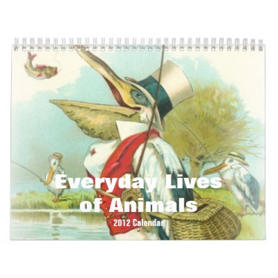 2012 Everyday Lives of Animals Wall Calendars by TNMgraphics