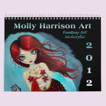 2012 Fantasy Art Calendar by Molly Harrison